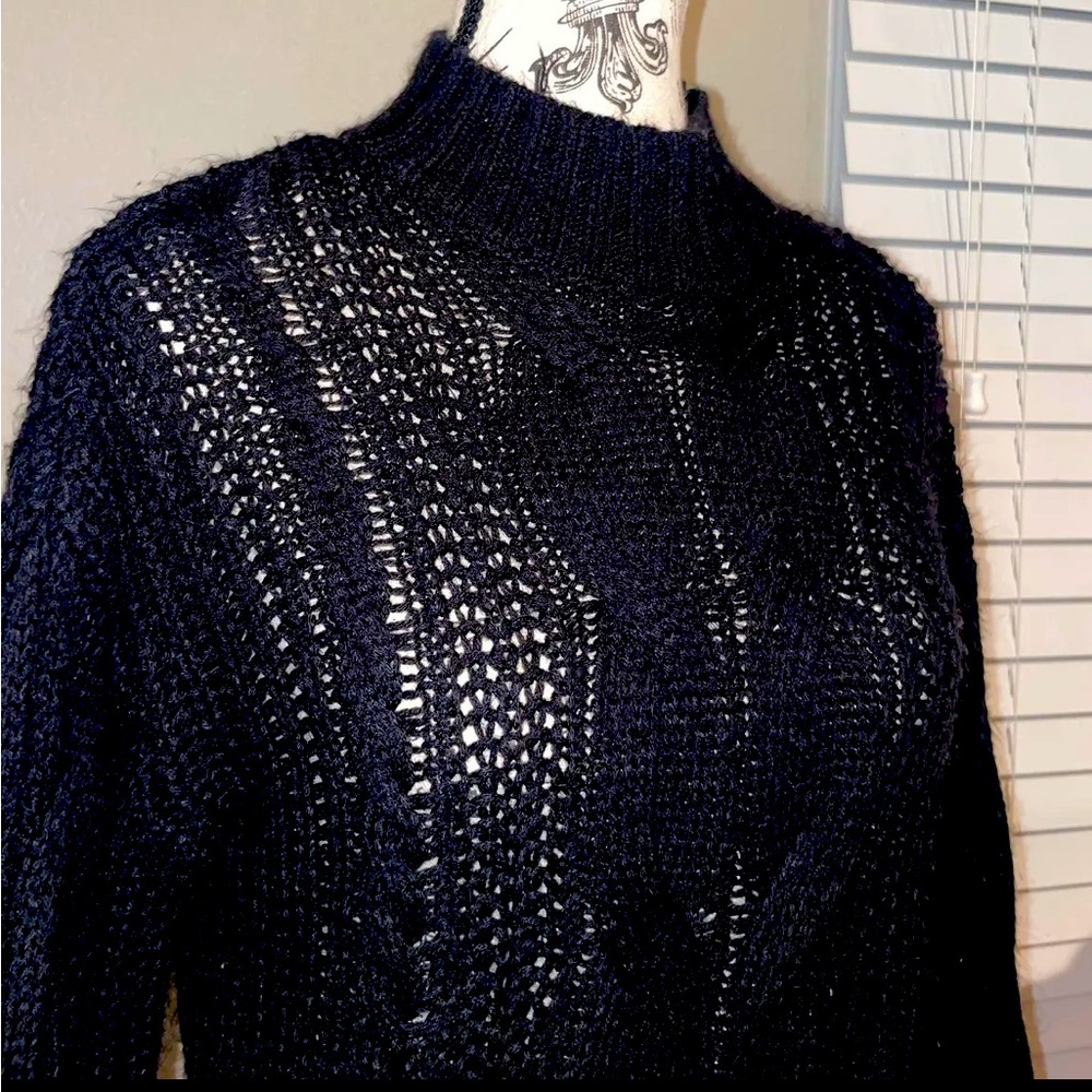 American Rag Cable Knit
Mockneck Sweater